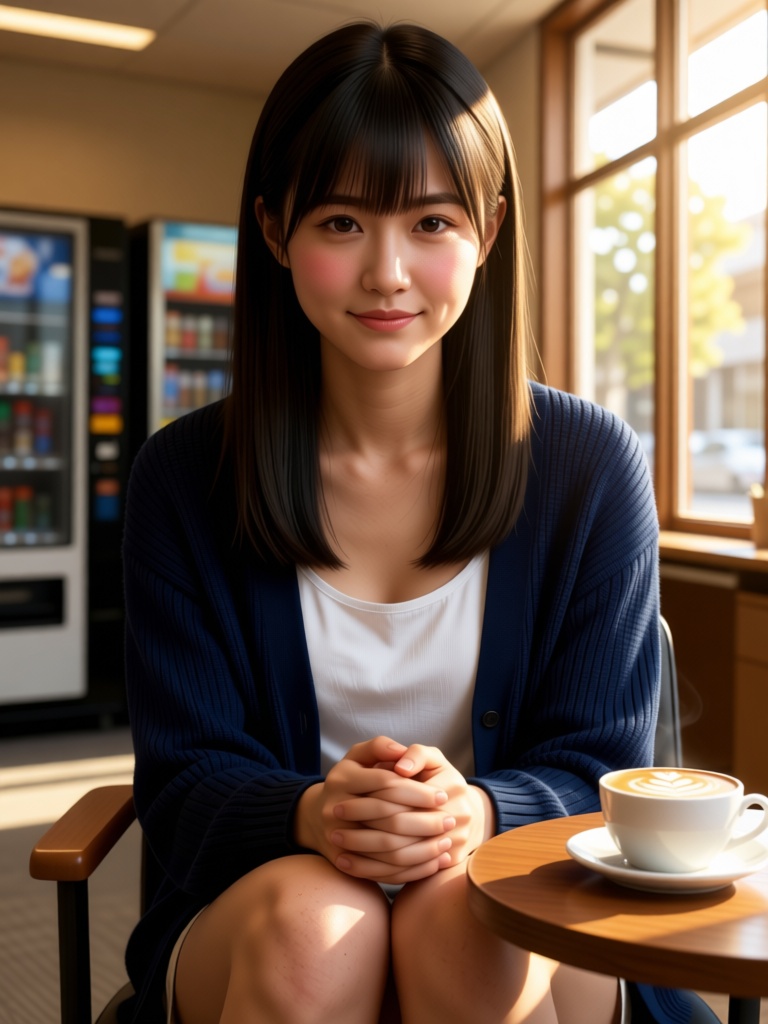Same character generated in realistic (left) and anime (right) style — same base image, same scene, different art pipeline.